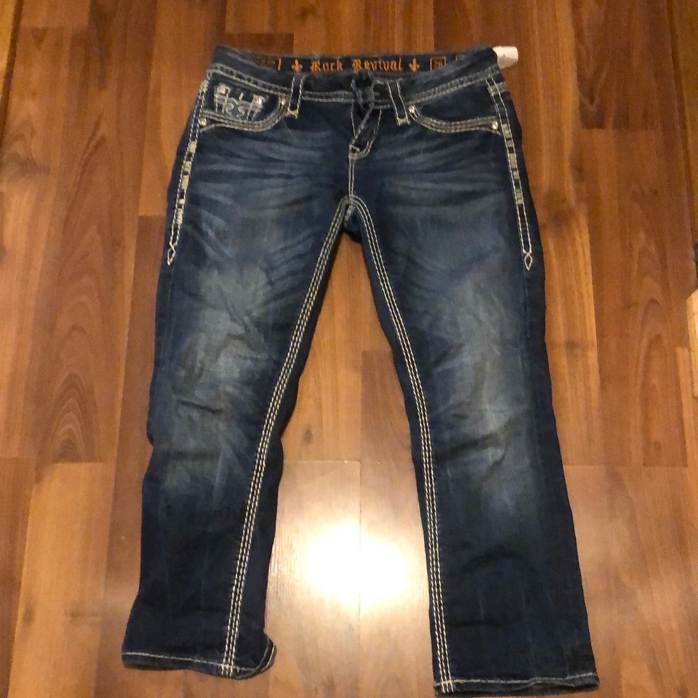 Rock revival Jean capris!  Non smoking home!